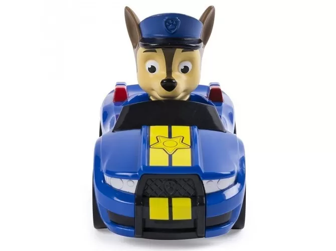 PAW PATROL MASINA DE POLITIE ROADSTER SI FIGURINA CHASE