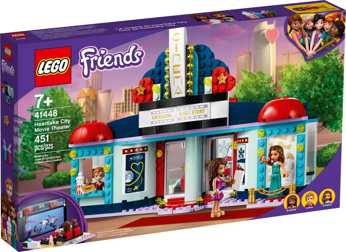 LEGO FRIENDS CINEMATOGRAFUL DIN HEARTLAKE CITY 41448