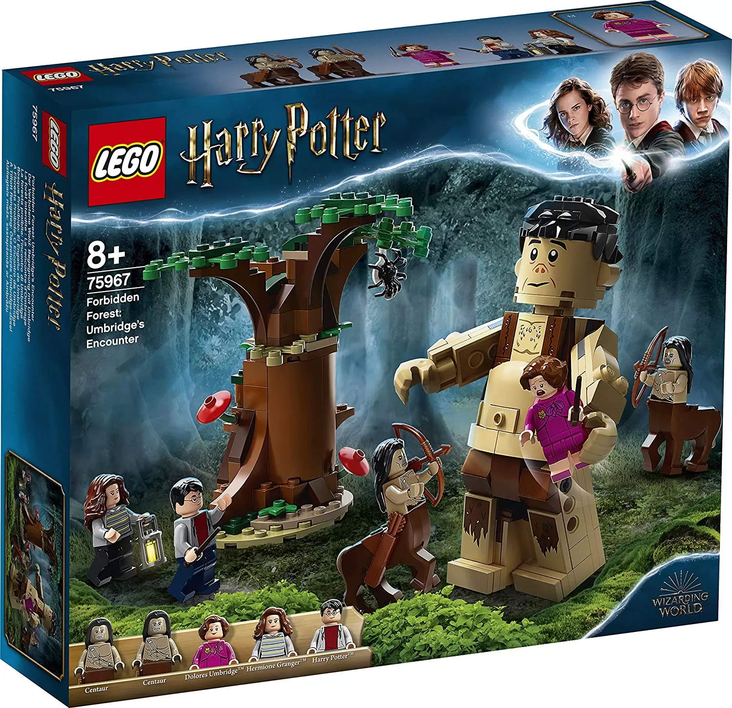 LEGO HARRY POTTER PADUREA INTERZISA INTALNIREA DINTRE GRAWP SI UMBRIDGE 75967