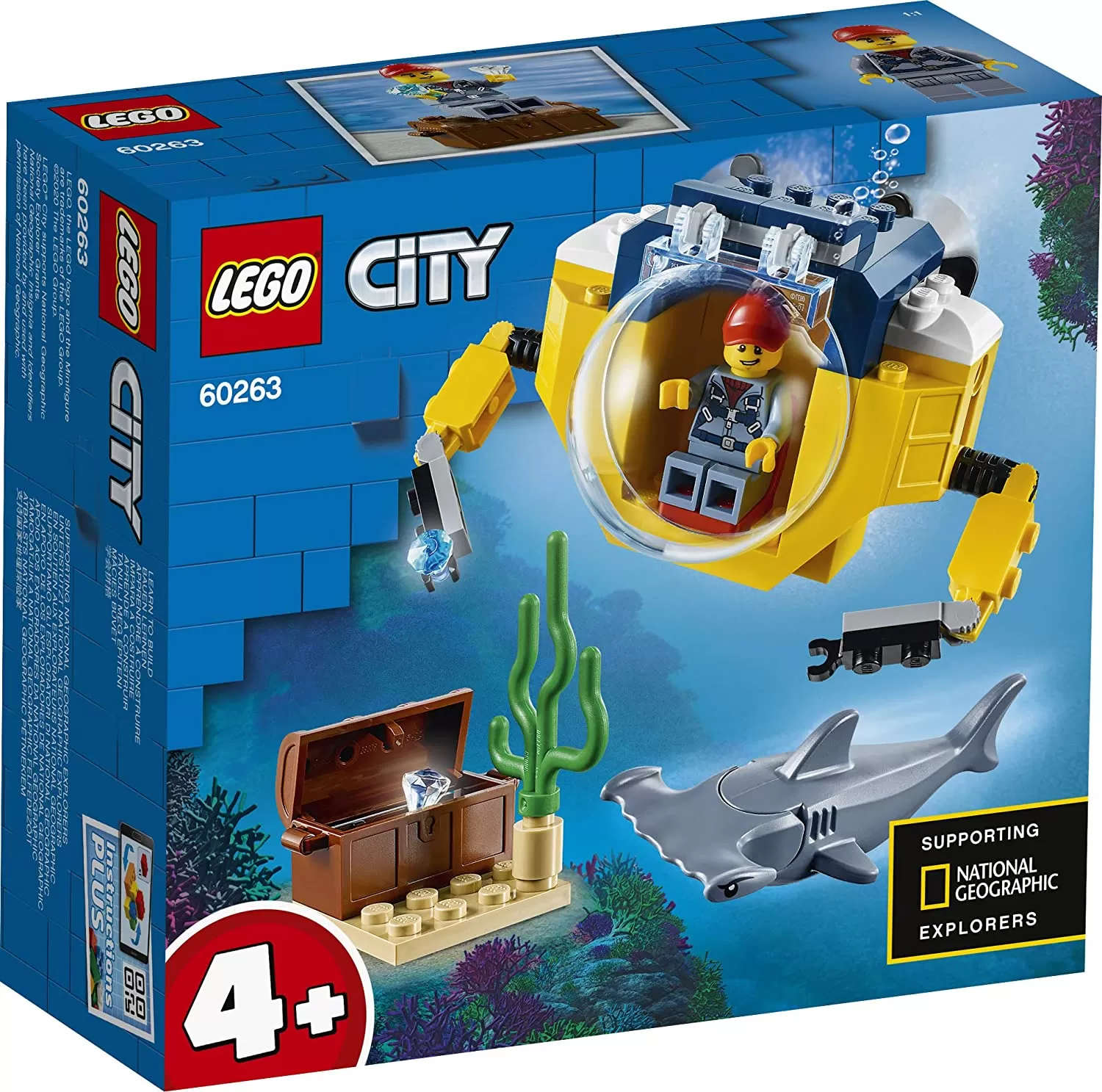 LEGO CITY MINISUBMARIN OCEANIC 60263
