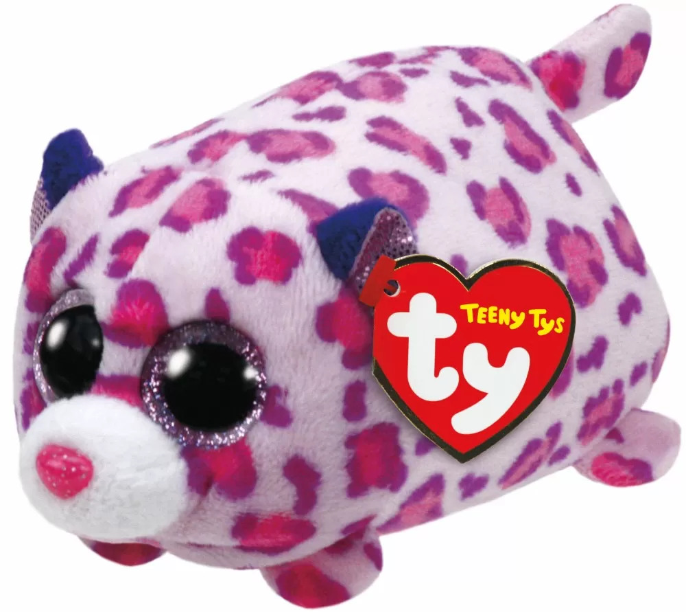 PLUS TY 10CM TEENY TYS LEOPARDUL OLIVIA