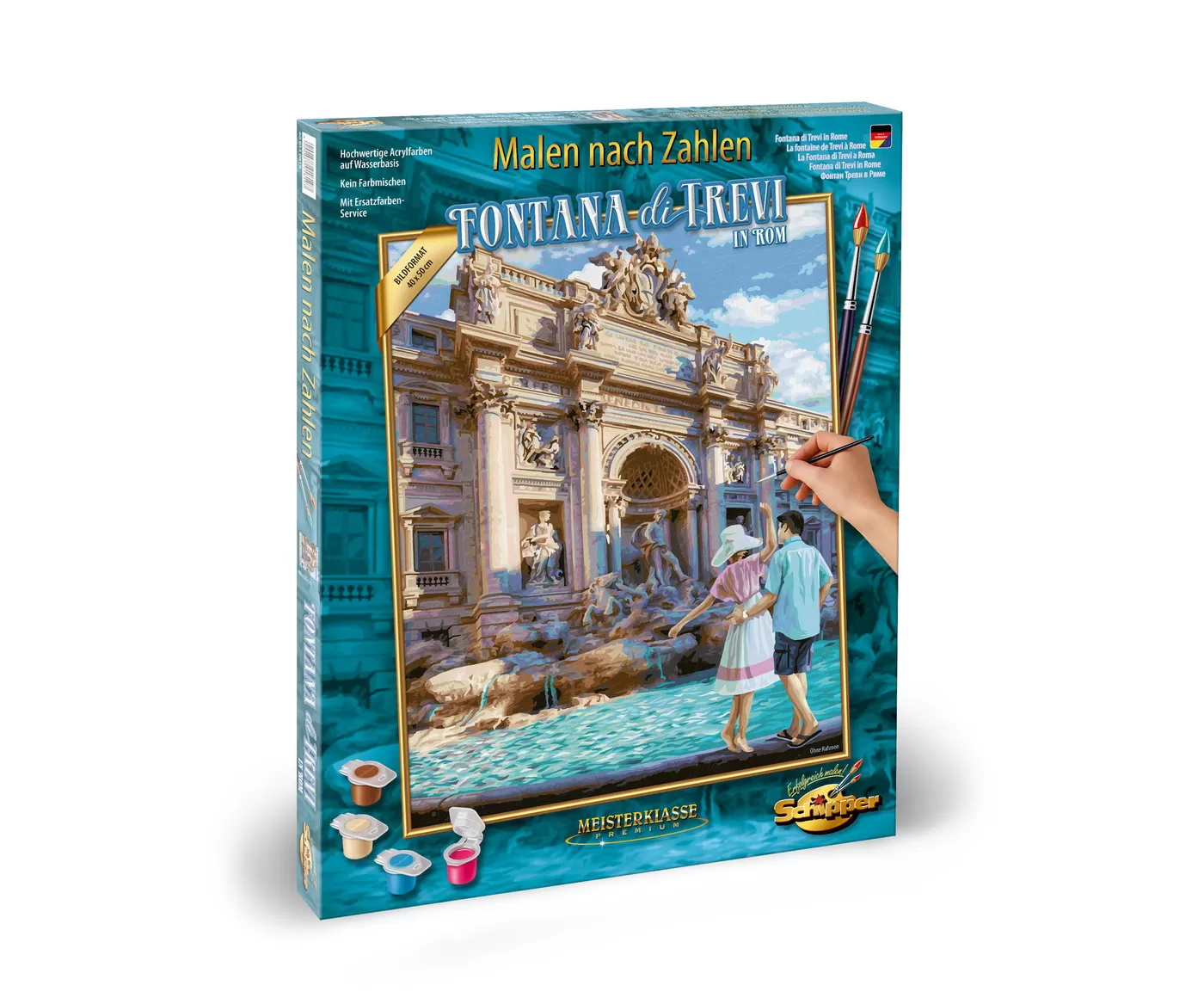KIT PICTURA PE NUMERE SCHIPPER ROMA FONTANA DI TREVI