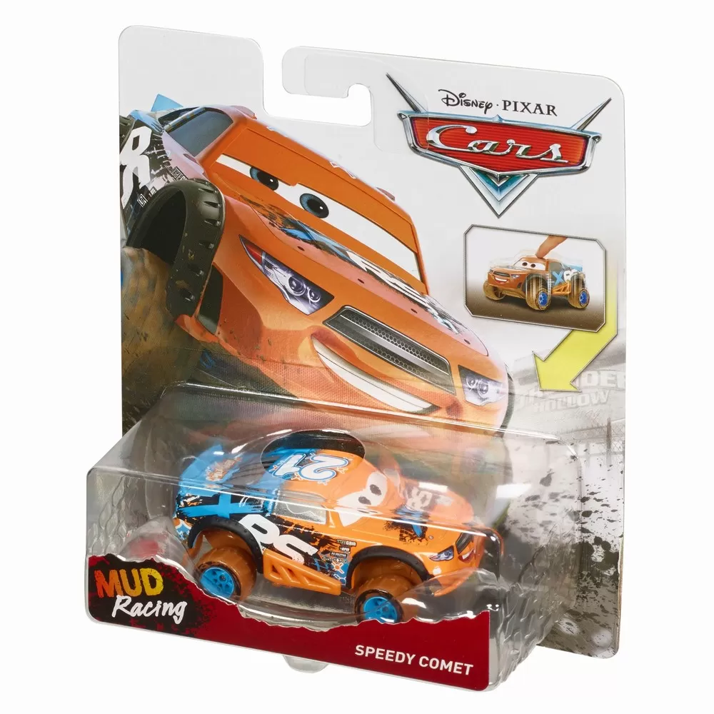 CARS XRS MUD PERSONAJE PRINCIPALE SPEEDY COMET
