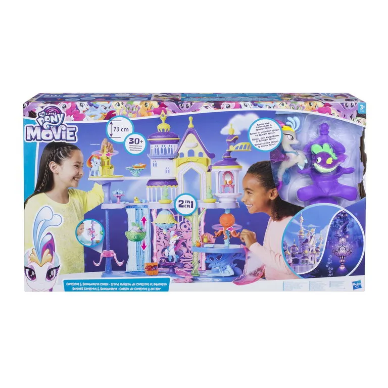 CASTELUL CANTERLOT SI CASTELUL SEAQUETRIA MY LITTLE PONY MOVIE