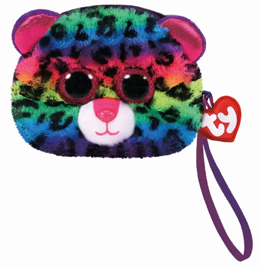 GENTUTA DE MANA DIN PLUS TY 10CM LEOPARDUL DOTTY