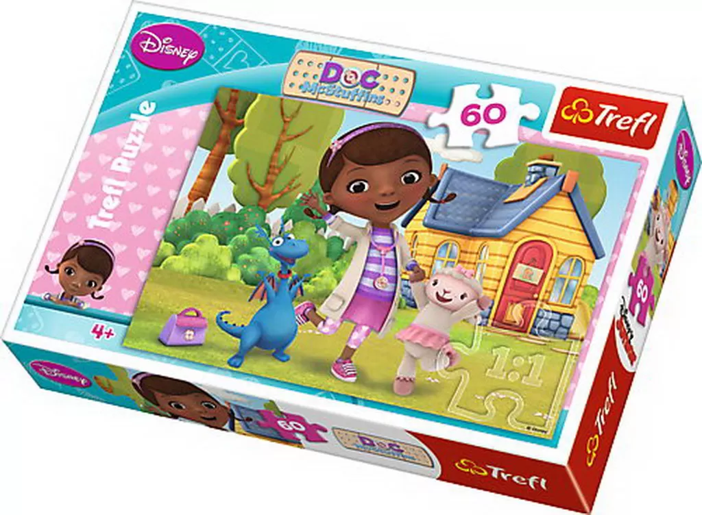 PUZZLE TREFL 60 DOCTORITA PLUSICA