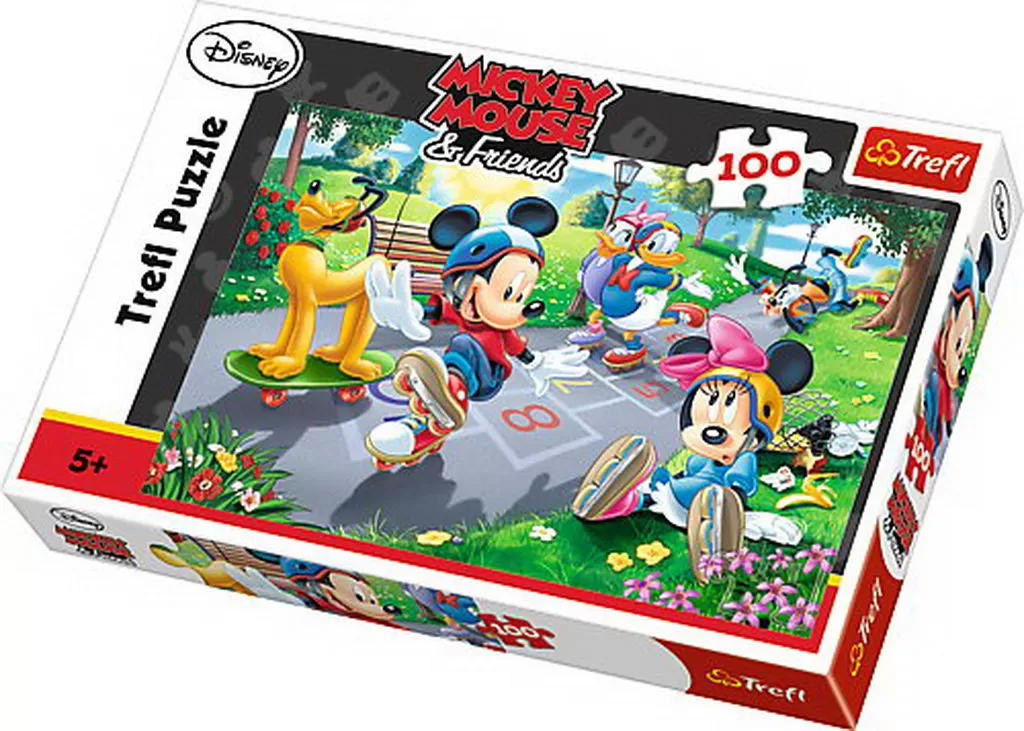 PUZZLE TREFL 100 PE ROLE CU PLUTO