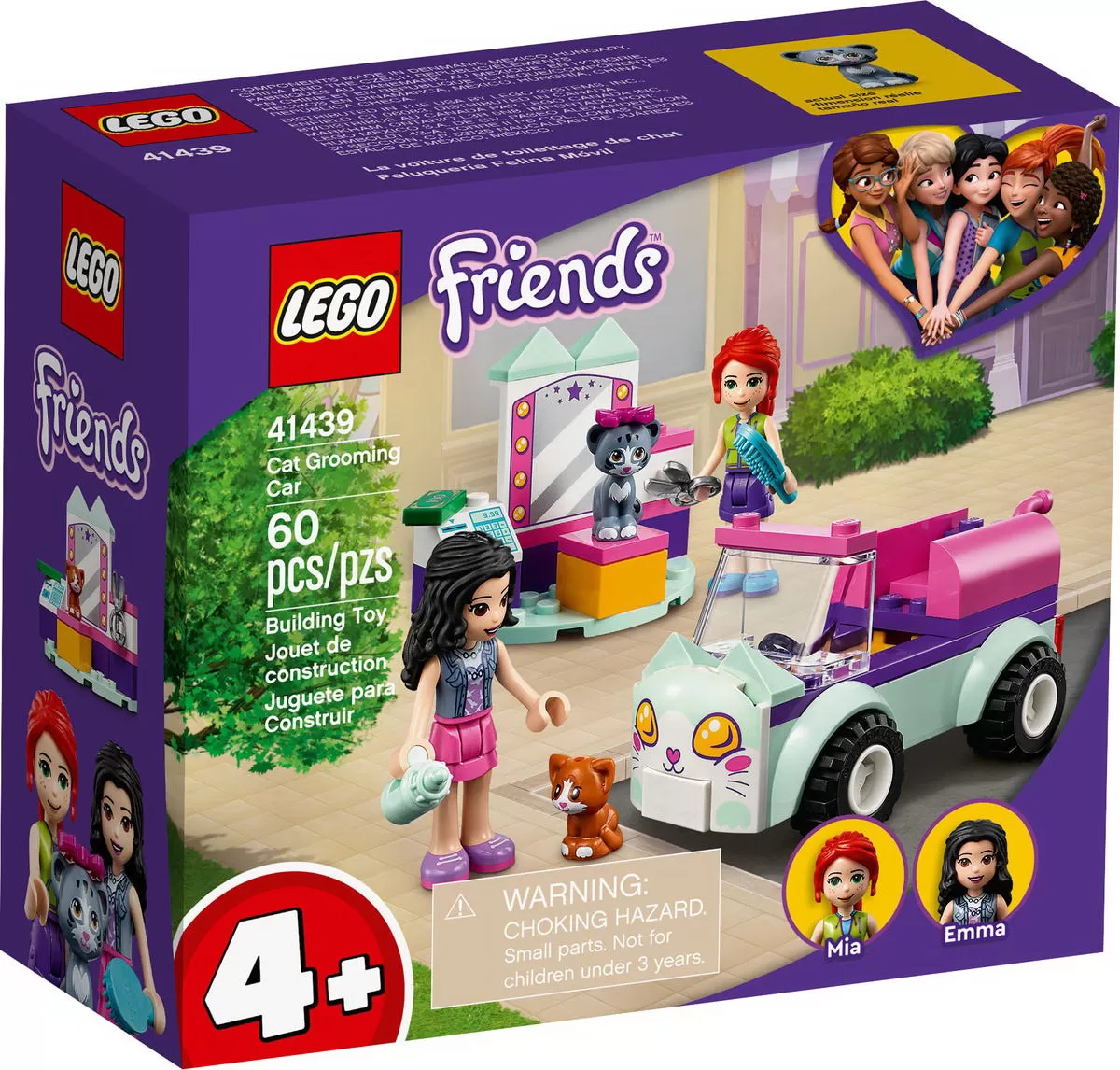 LEGO FRIENDS MASINA PENTRU INGRIJIREA PISICILOR 41439