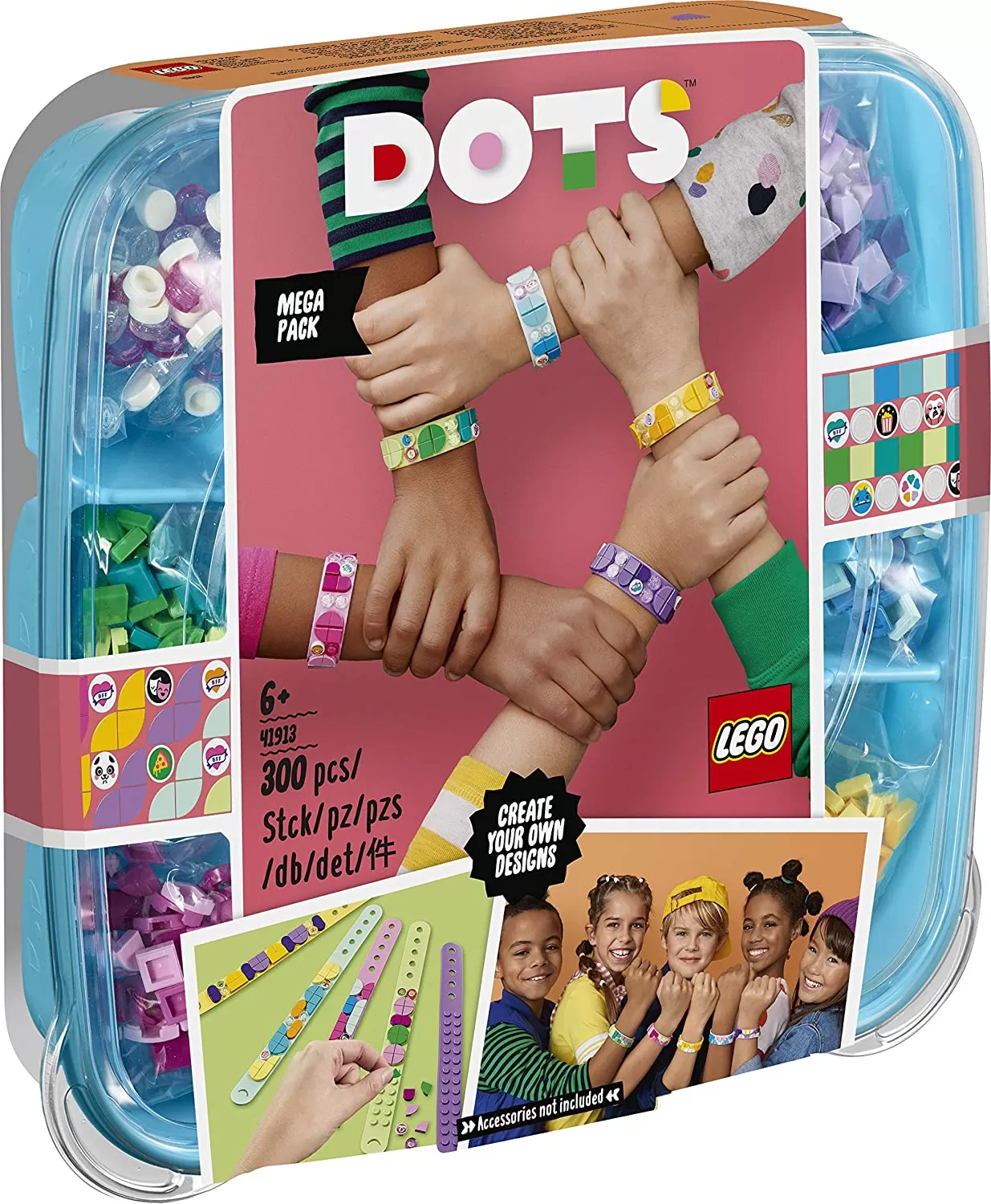 LEGO DOTS PACHET 5 BRATARI BFF 41913