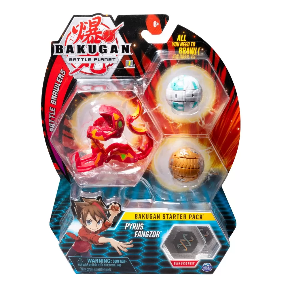 BAKUGAN PACHET START PYRUS FANGZOR