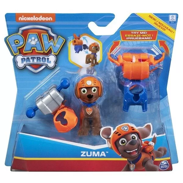 PATRULA CATELUSILOR FIGURINA DE ACTIUNE ZUMA CU 2 UNIFORME