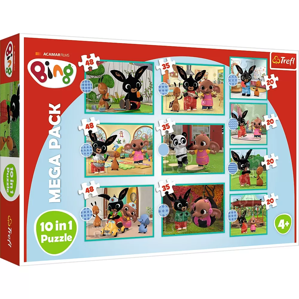 PUZZLE TREFL 10IN1 BING LUMEA FANTASTICA