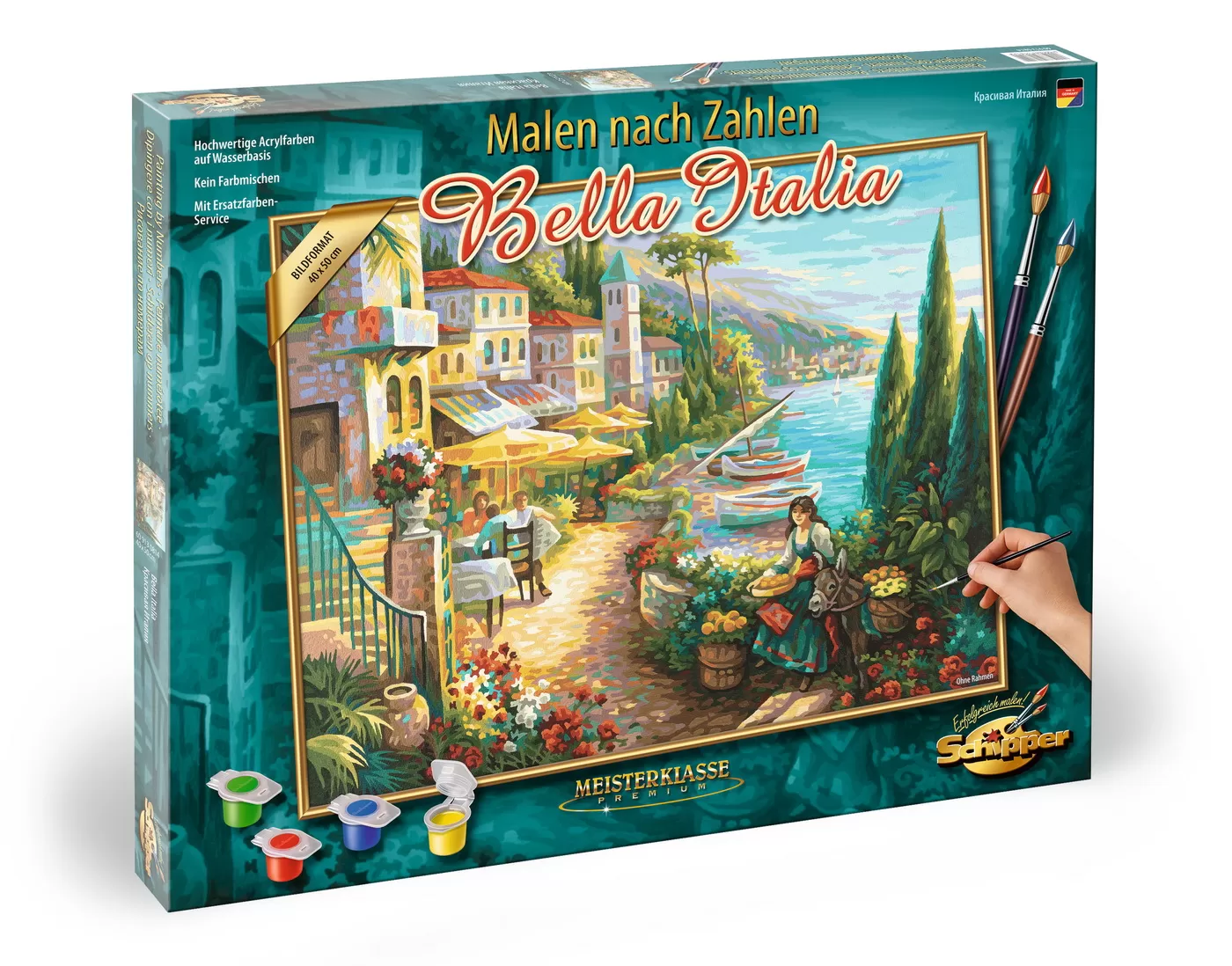 KIT PICTURA PE NUMERE SCHIPPER FRUMOASA ITALIE