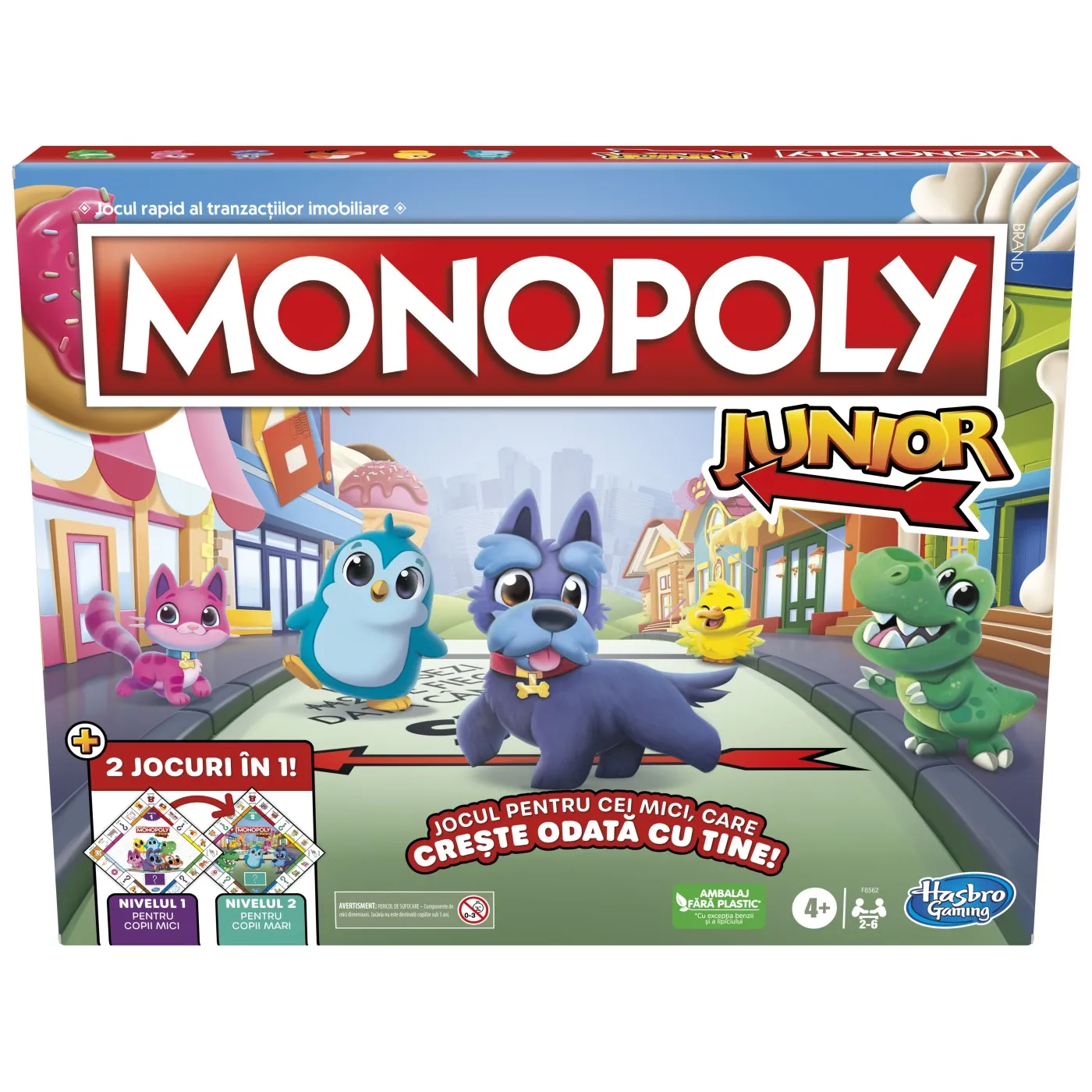 MONOPOLY JOC MONOPOLY JUNIOR DISCOVER IN LIMBA ROMANA