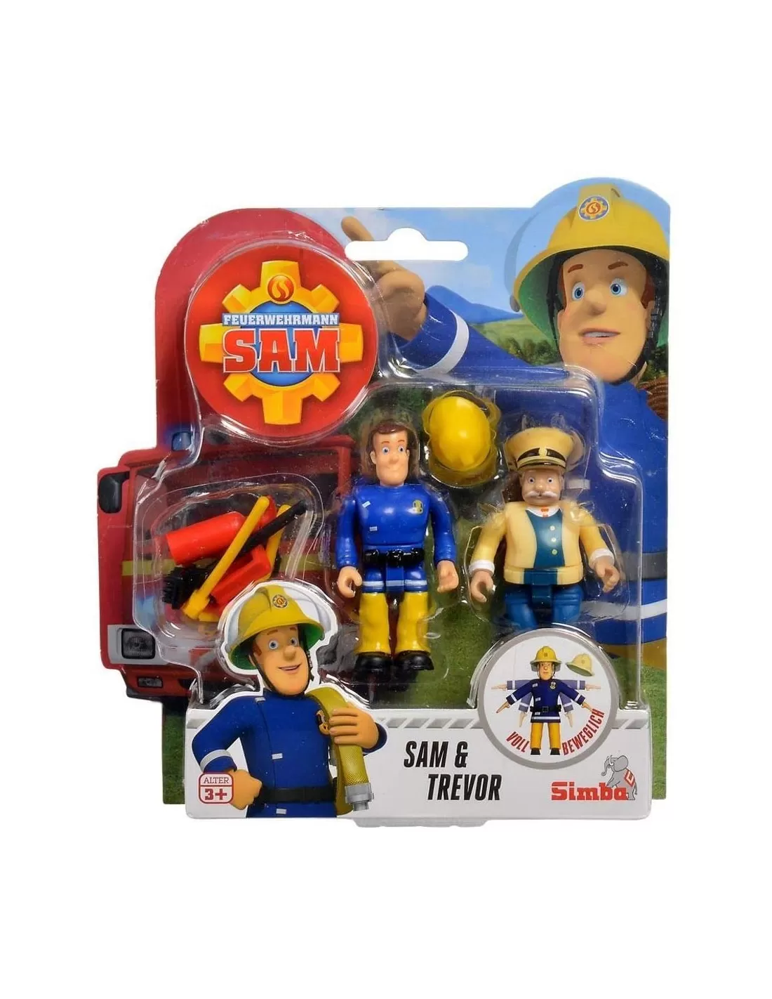 POMPIERUL SAM SET FIGURINE SAM SI TREVOR 7.5CM