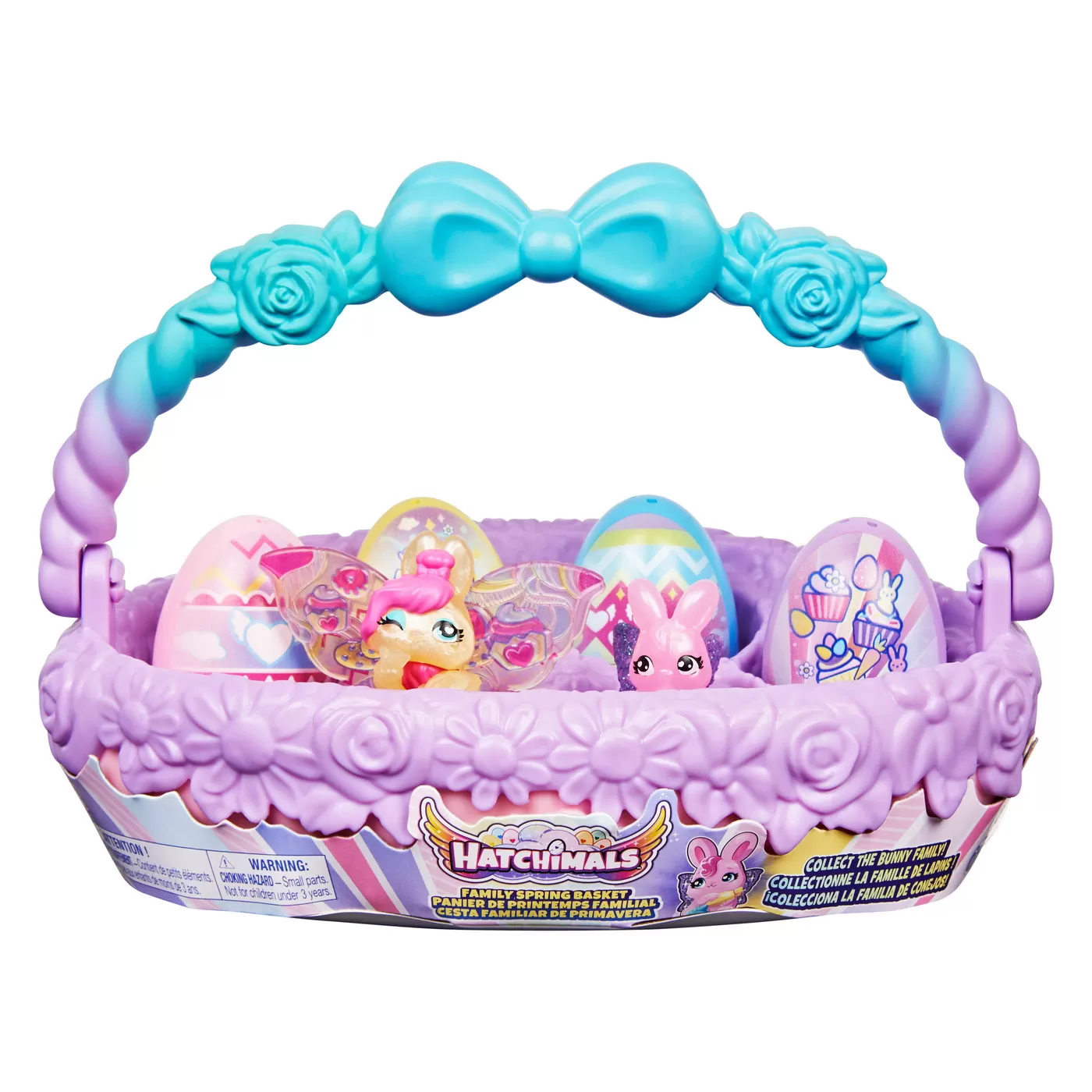 HATCHIMALS FIGURINE IN COS DE PRIMAVARA