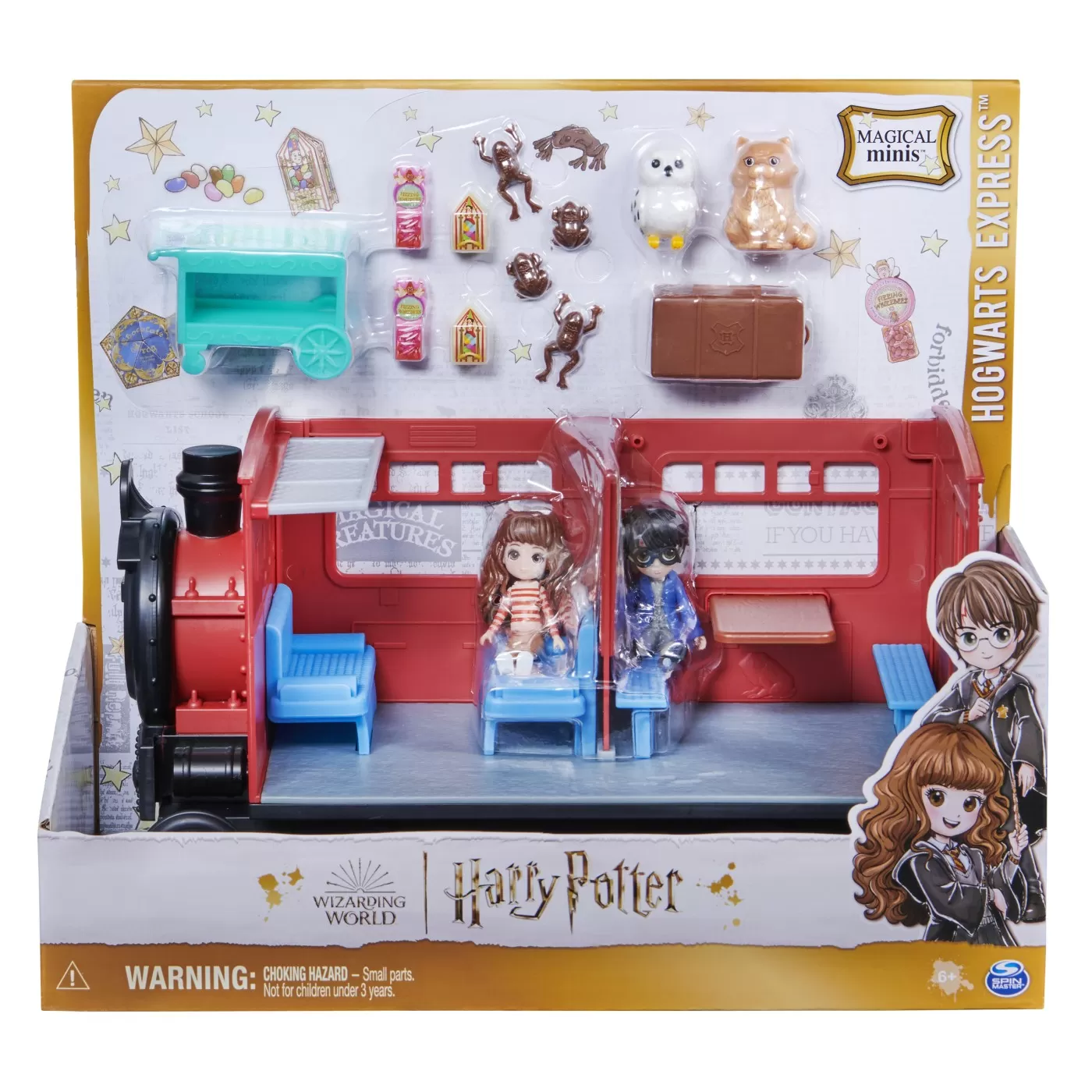 HARRY POTTER WIZARDING WORLD MAGICAL MINIS TRENUL HOGWARTS EXPRESS