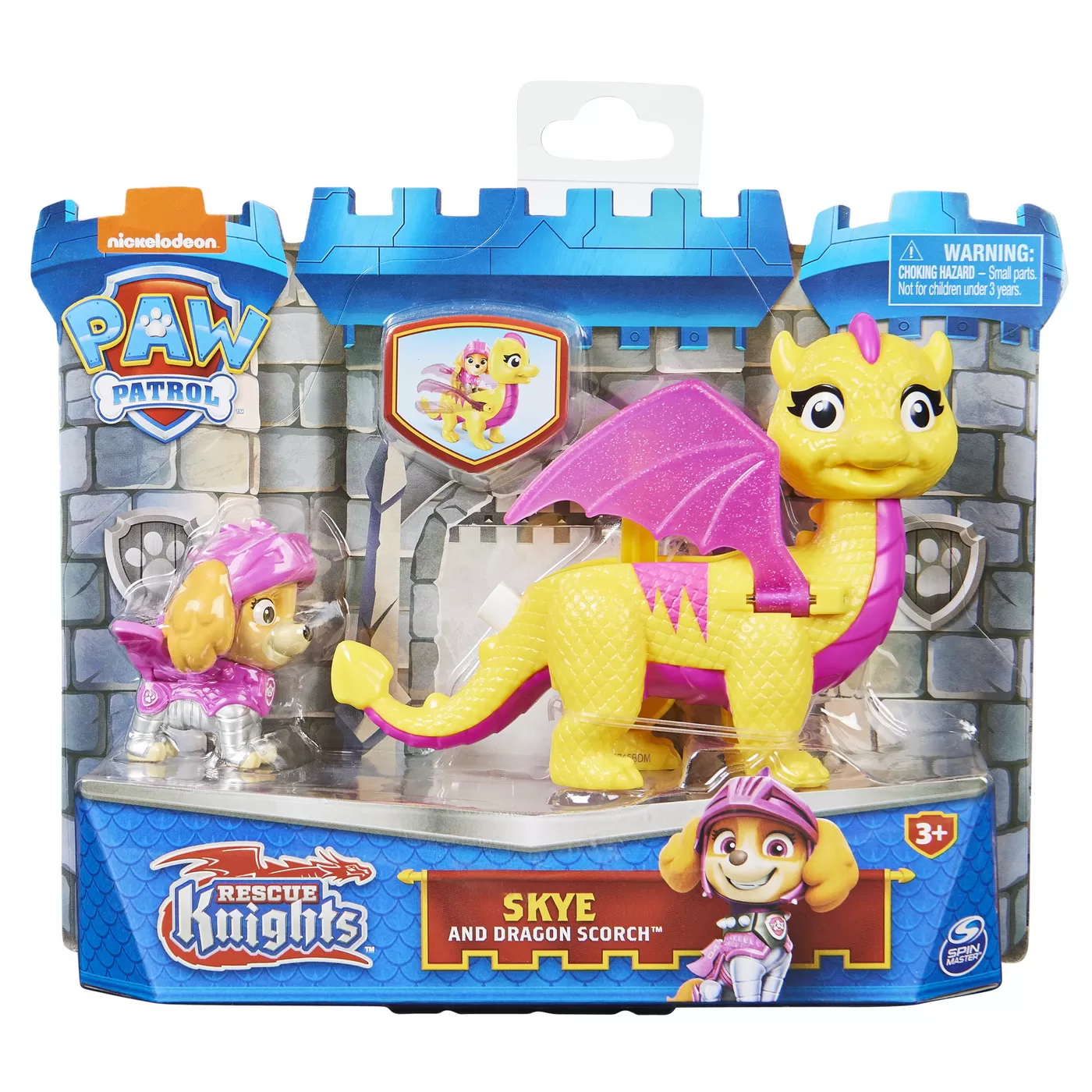 PATRULA CATELUSILOR MINIFIGURINE SKYE SI DRAGON SCORCH
