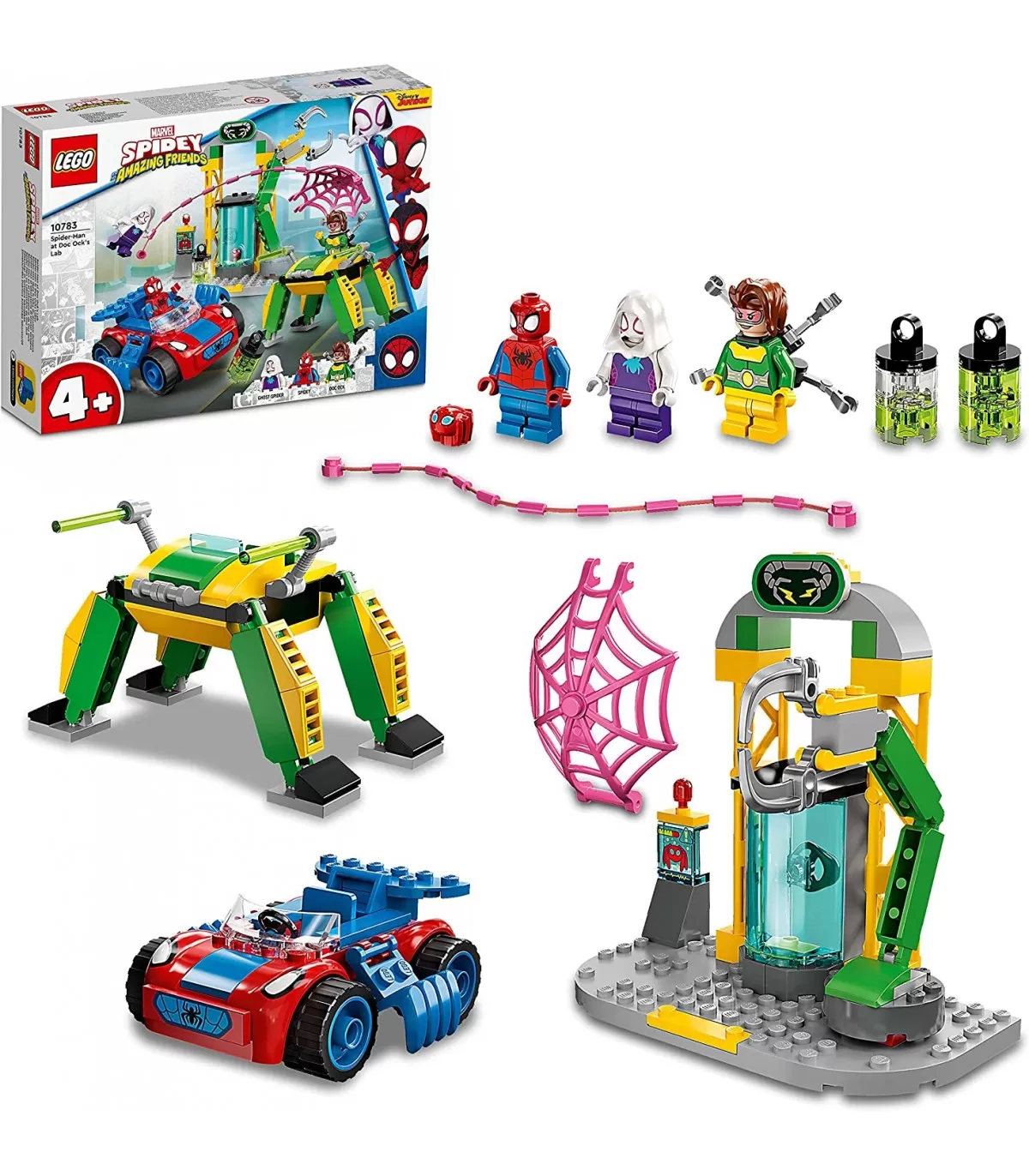LEGO SPIDEY OMUL PAIANJEN SI LABORATORUL LUI DOC OCK 10783