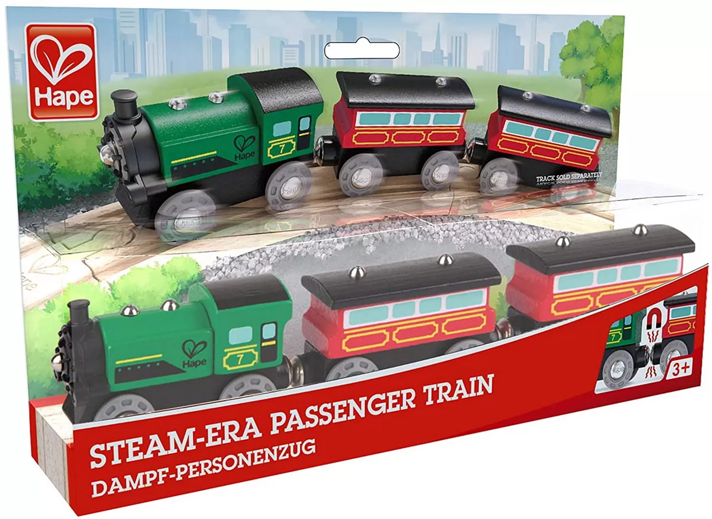 HAPE TREN DE CALATORI PE ABURI