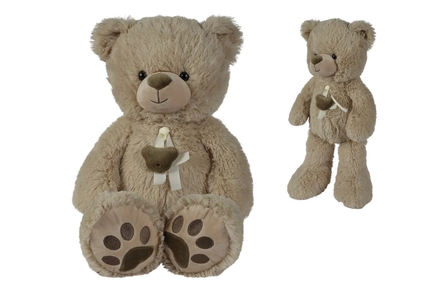 NICOTOY JUCARIE PLUS URSULET CU PANGLICA BEIGE 55CM