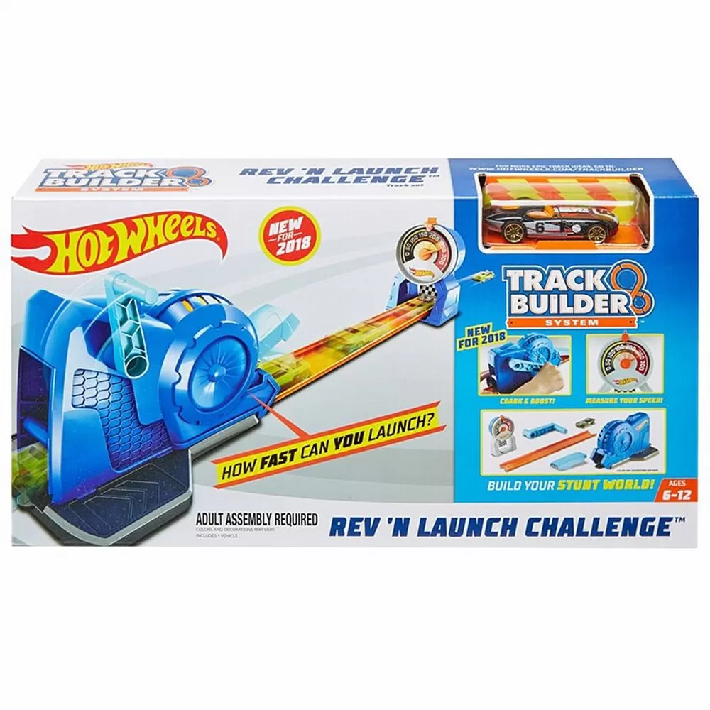 PISTA DE CONSTRUIT PENTRU LANSARE CU MASINA HOT WHEELS
