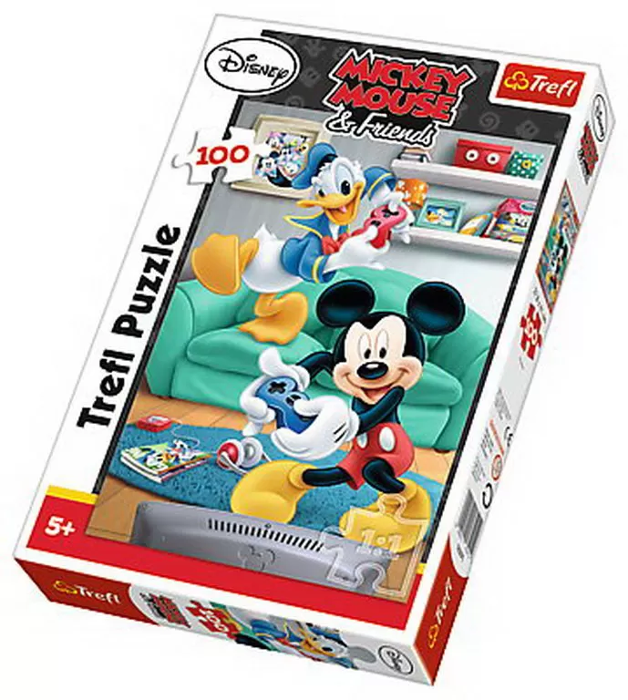 PUZZLE TREFL 100 MICKEY SI DONALD