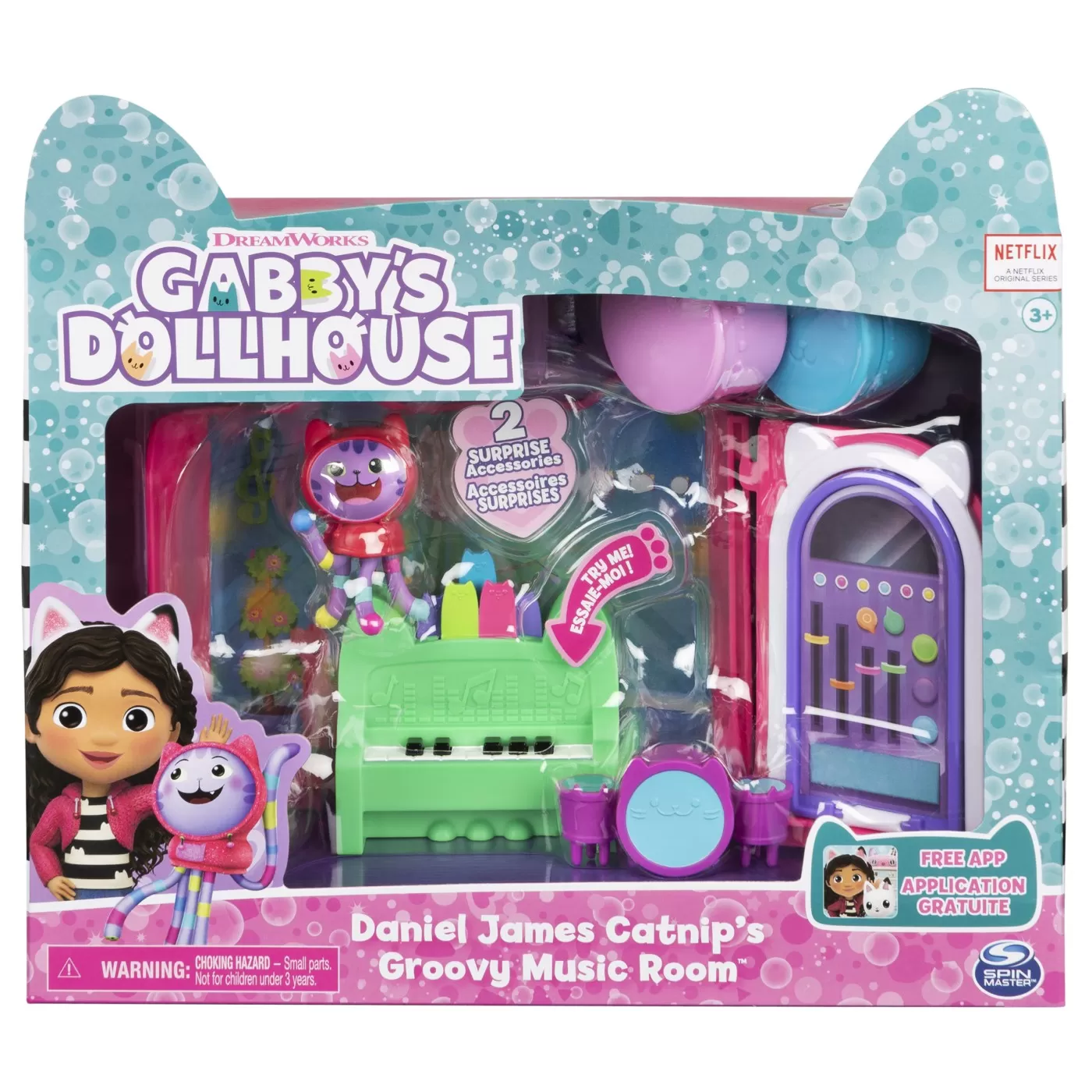 GABBYS DOLLHOUSE CASA DE LUX CAMERA DE MUZICA A LUI DANIEL JAMES CATNIP