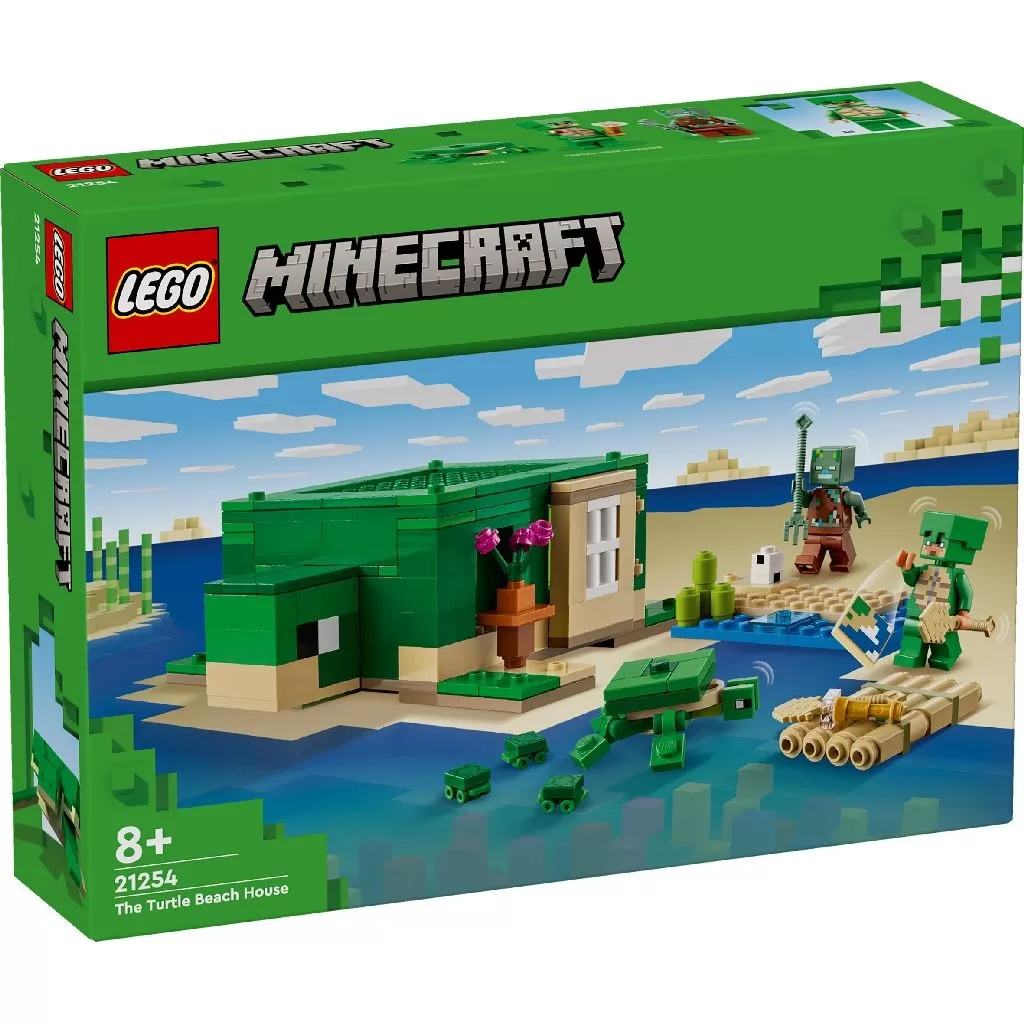 LEGO MINECRAFT CASA DE PE PLAJA TESTOASELOR 21254