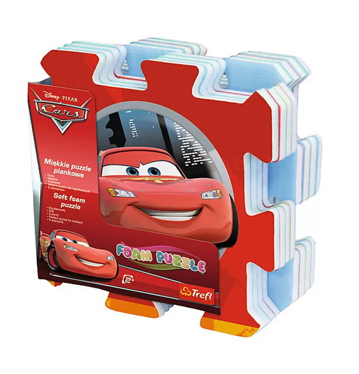 PUZZLE TREFL DIN SPUMA CARS