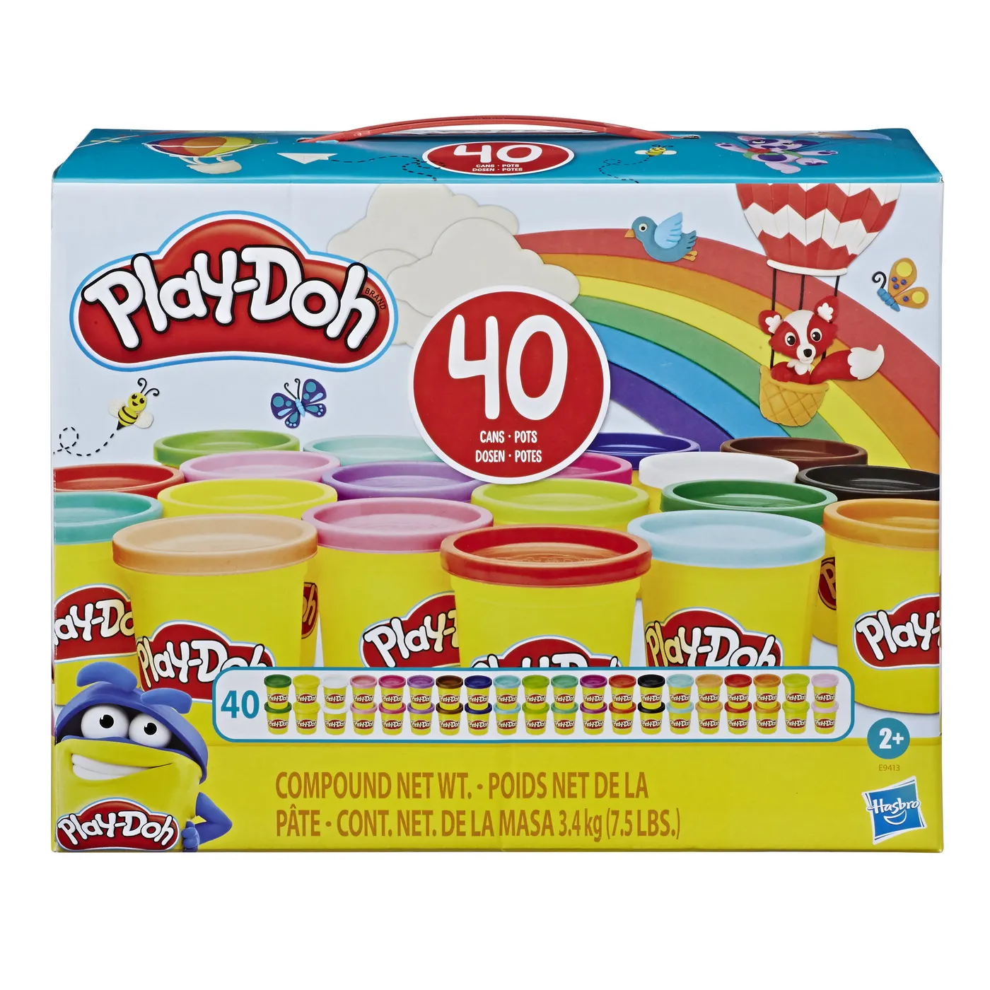 PD SET 40 DE BORCANASE CU PASTA DE MODELAT COLORATA