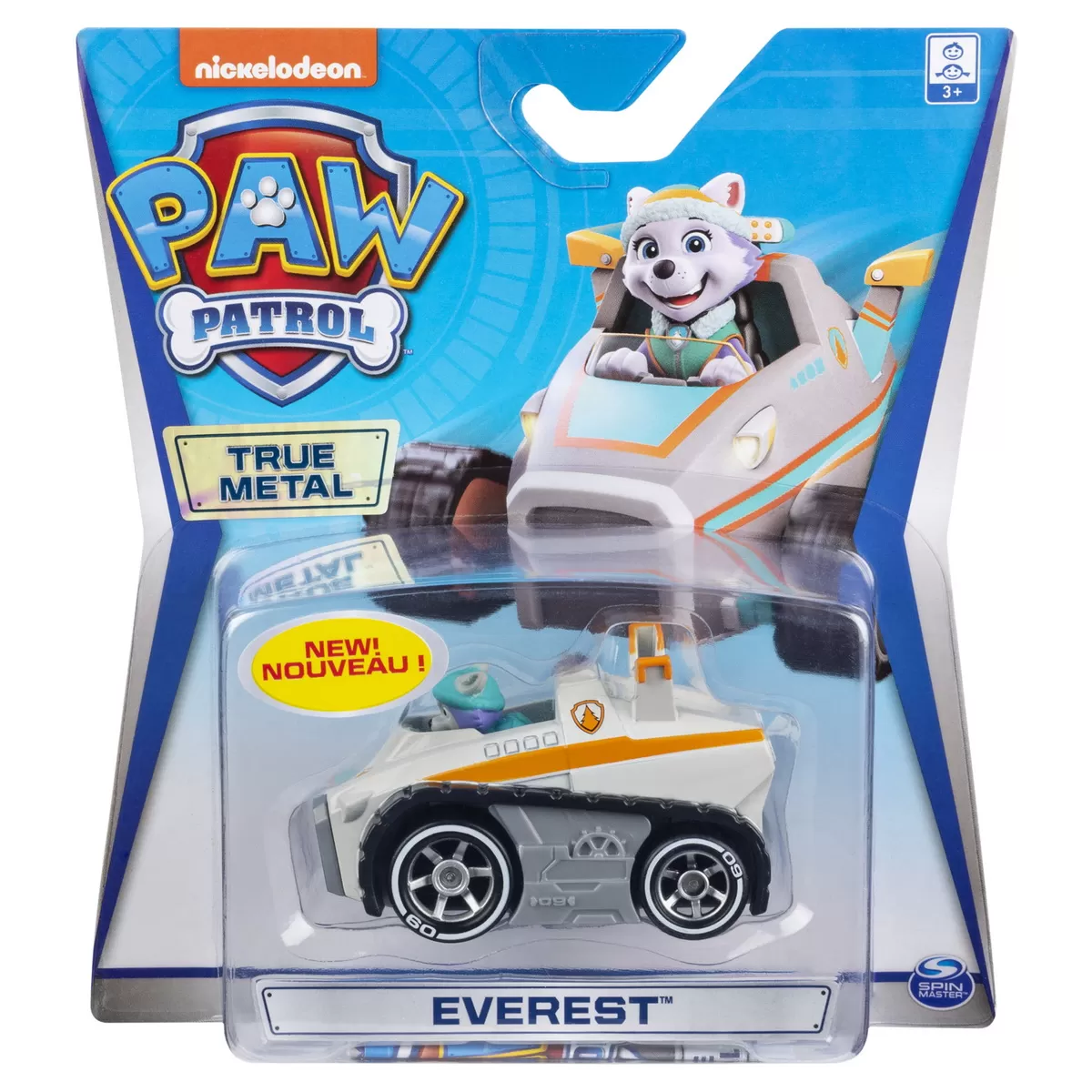 PATRULA CATELUSILOR CATELUSUL EVEREST CU MASINA METALICA