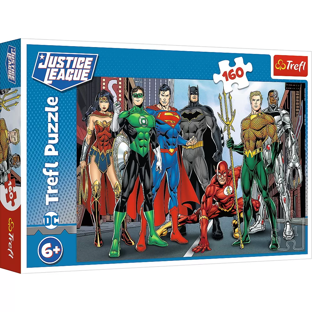 PUZZLE TREFL 160 EROII JUSTICE LEAGUE