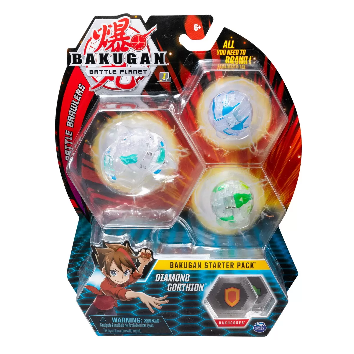 BAKUGAN PACHET START DIAMOND GORTHION
