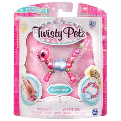 TWISTY PETZ BRATARA ANIMALUT PENTRU COLECTIONAT CHARMY CHEETAH