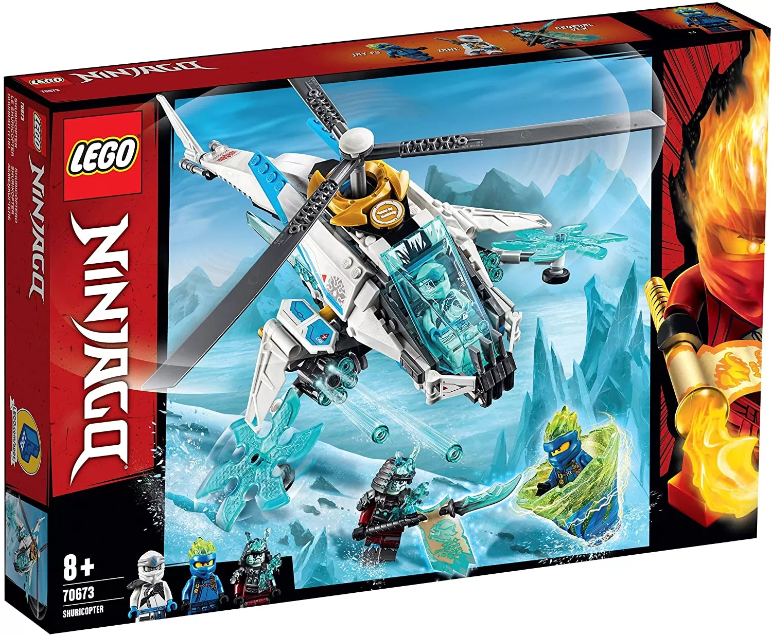 LEGO NINJAGO SHURICOPTER 70673
