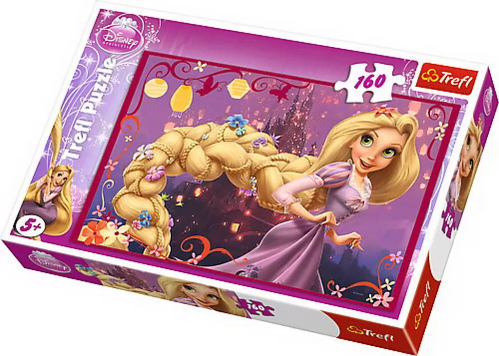 PUZZLE TREFL 160 RAPUNZEL CU PARUL MAGIC