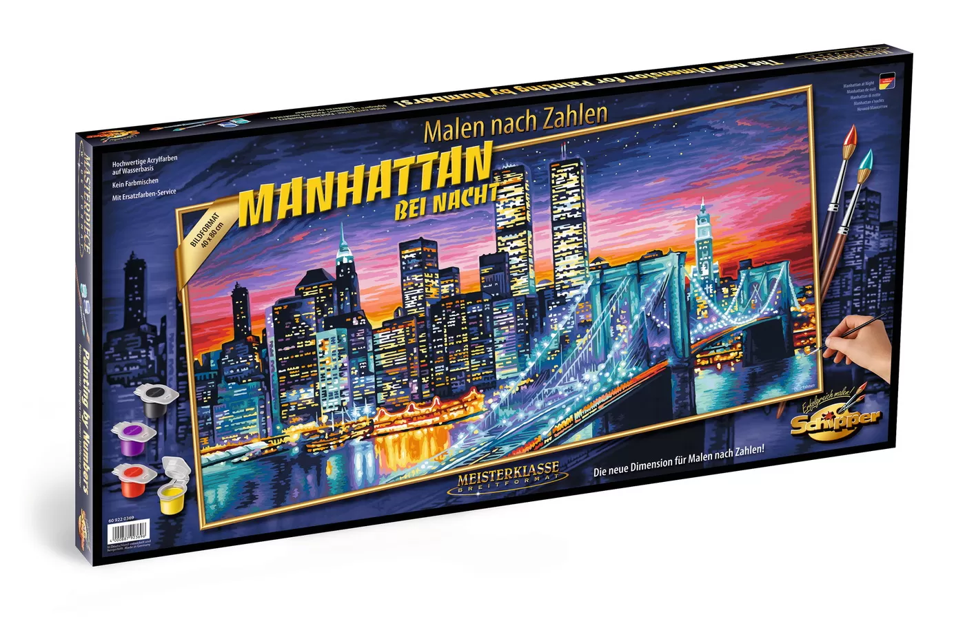 KIT PICTURA PE NUMERE SCHIPPER MANHATTAN NOAPTEA