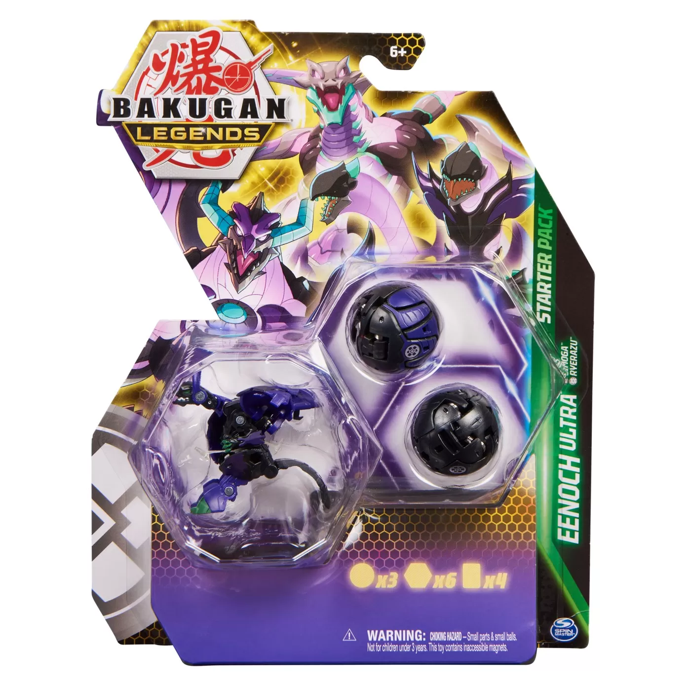 BAKUGAN S5 PACHET STARTER EENOCH ULTRA, CIMOGA SI RYERAZU