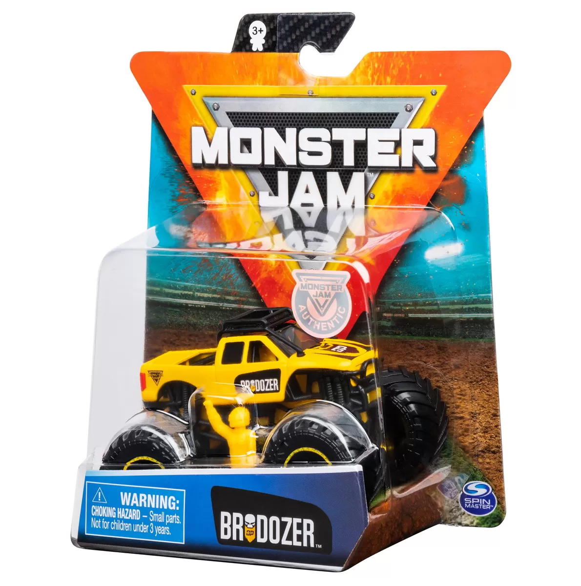 MONSTER JAM METALICA BRODOZER SCARA 1 LA 64