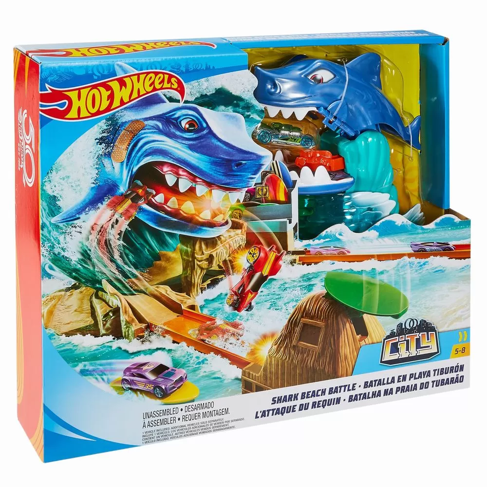 SET DE JOACA BATALIA RECHINULUI HOT WHEELS