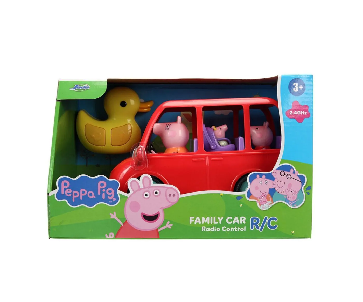 JADA PEPPA PIG MASINUTA FAMILIEI PEPPA CU TELECOMANDA