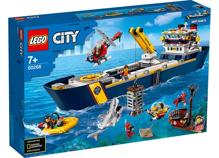 LEGO NAVA DE EXPLORARE A OCEANULUI