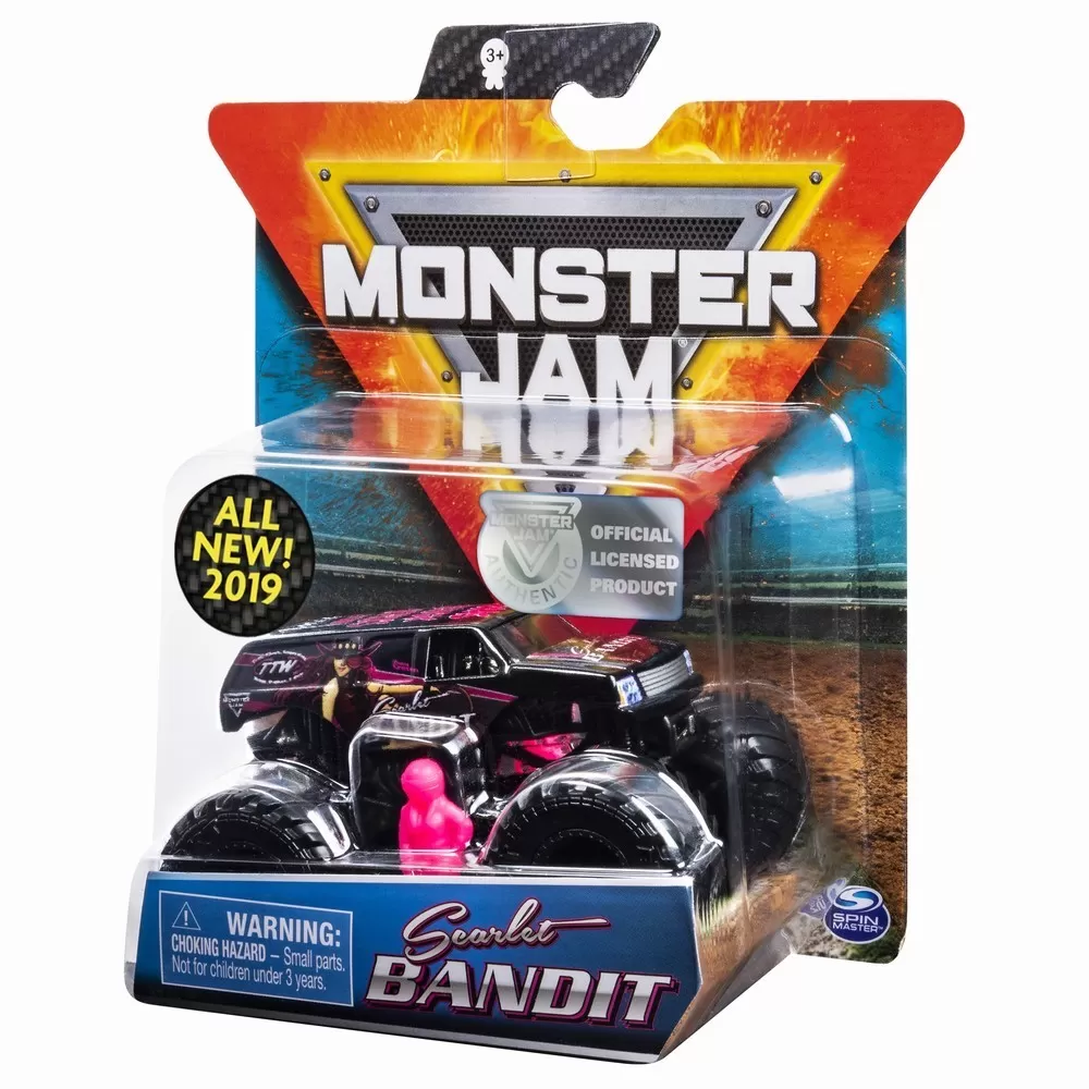 MONSTER JAM METALICA SCARLET BANDIT SCARA 1 LA 64