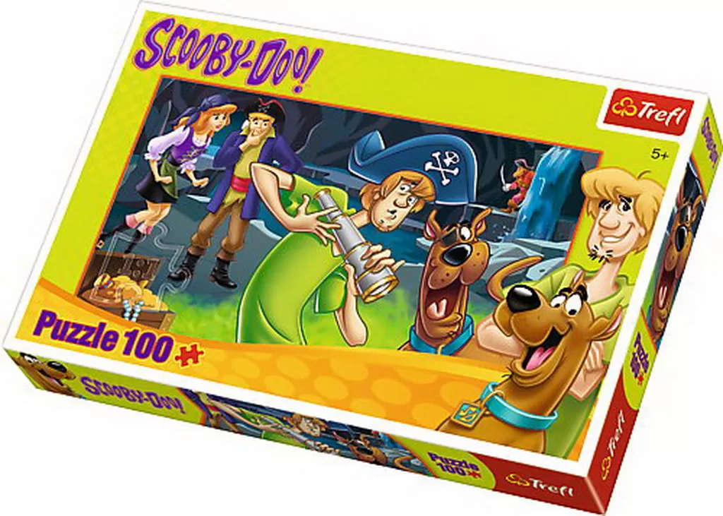 PUZZLE TREFL 100 LA VANATOARE DE FANTOME CUI SCOOBY DOO