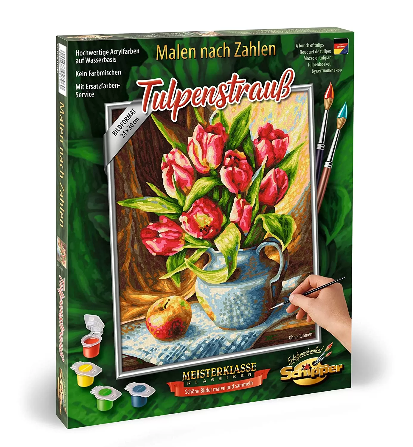 KIT PICTURA PE NUMERE SCHIPPER BUCHET DE LALELE