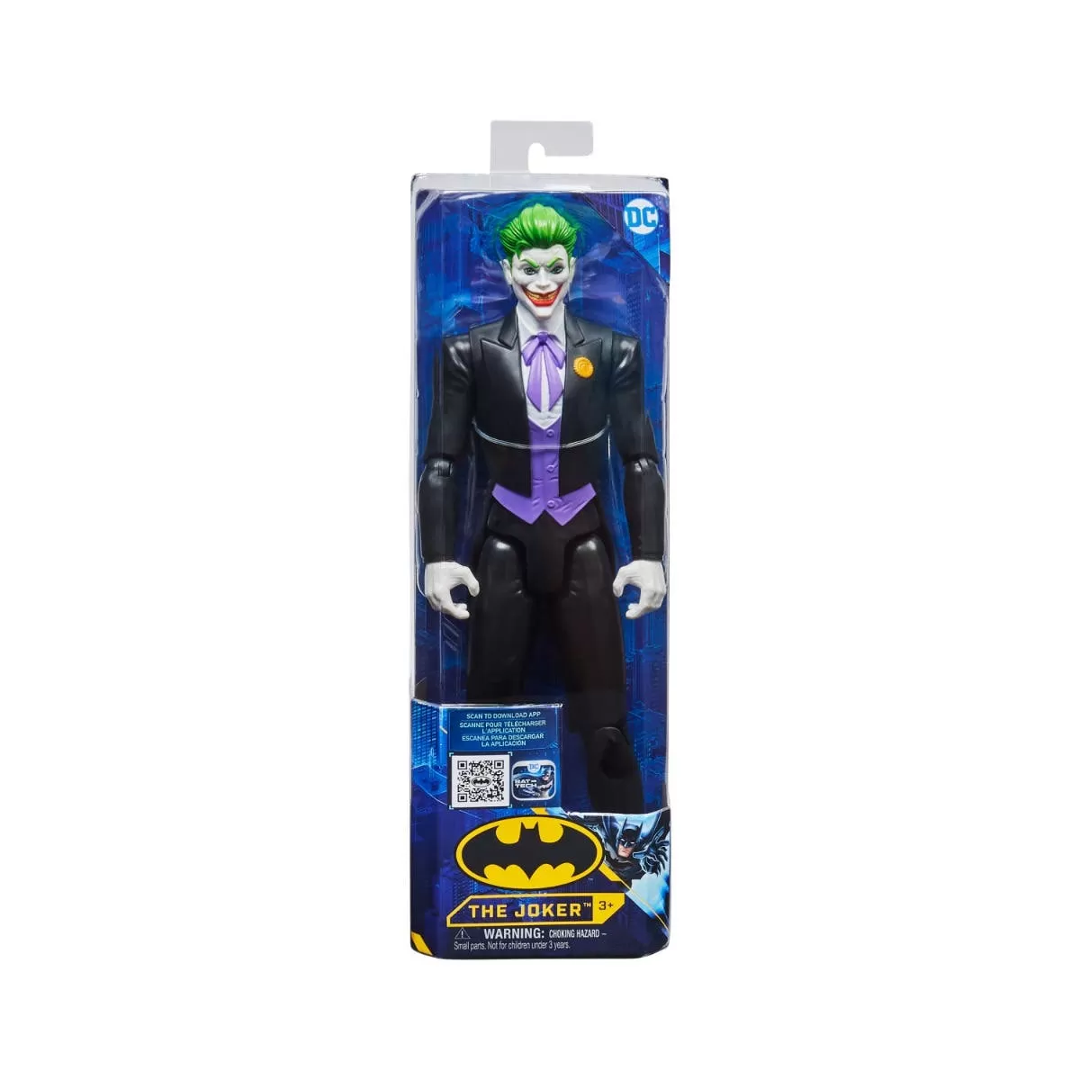 BATMAN FIGURINA JOKER COSTUM NEGRU 30CM