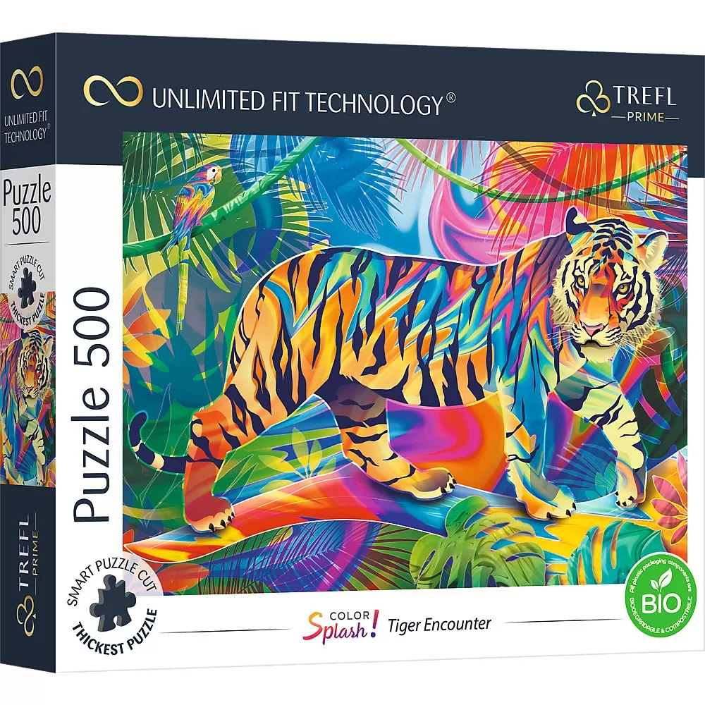 PUZZLE TREFL UFT 500 INTALNIRE CU TIGRU