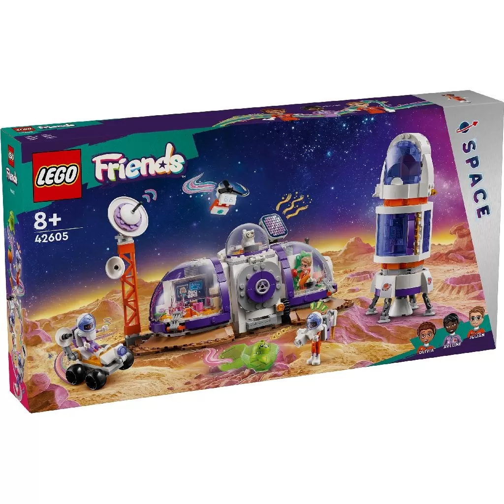 LEGO FRIENDS BAZA SPATIALA SI RACHETA PE MARTE 42605
