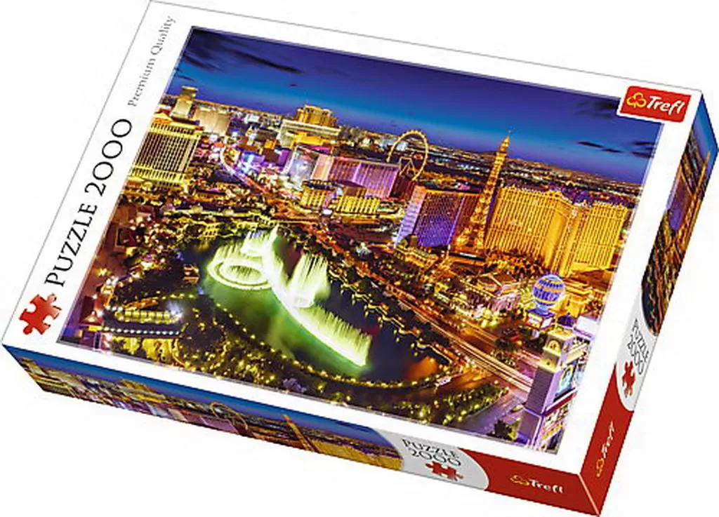 PUZZLE TREFL 2000 LAS VEGAS NOAPTEA